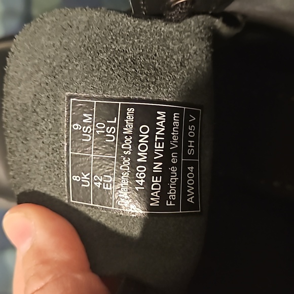 Dr Martens 1460 Mono Boots - Picture 10 of 10